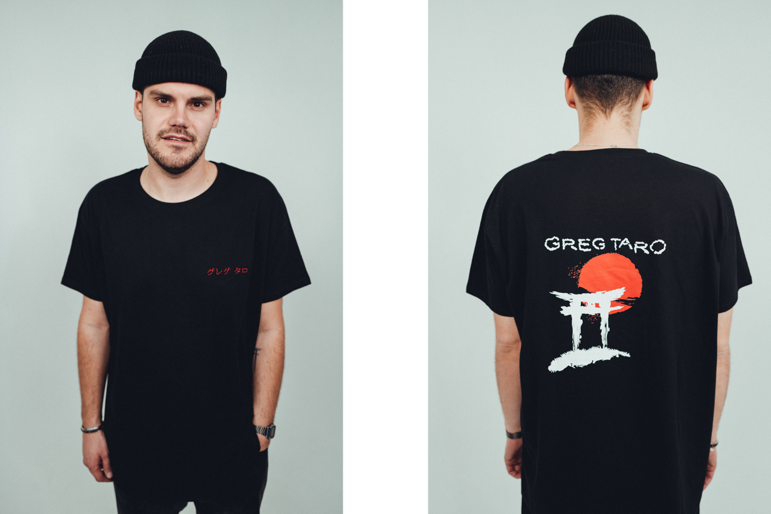 Greg Taro Tee, black