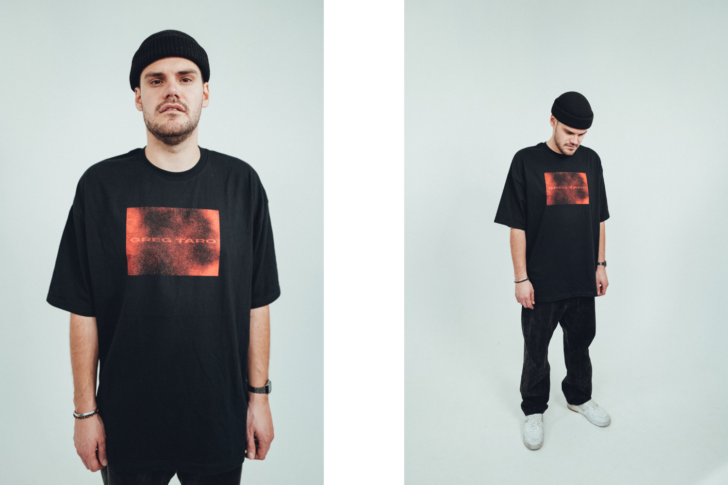 Greg Taro Tour Tee, black